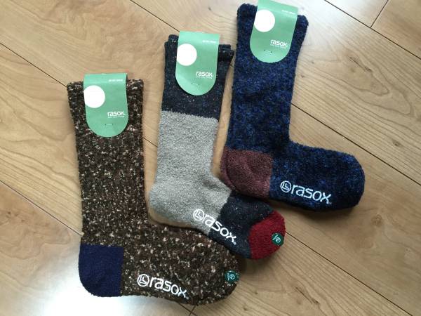 ★新品★rasox 靴下 Mサイズ 3点セット