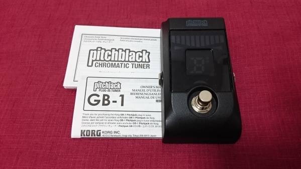 KORG Pitchblack コルグ・ペダルチューナーPB-01 中古