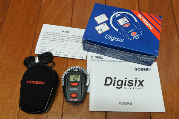 美品　GOSSEN 　ゴッセン デジシックス 　DIGISIX 　露出計