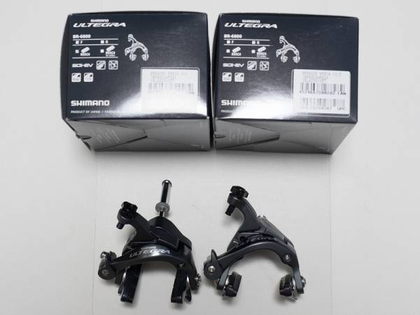 SHIMANO ULTEGRA BR-6800 キャリパーブレーキ 前後セット 美品 BR-6800