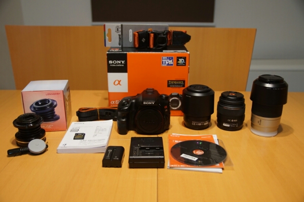 ソニー α65 ダブルズーム + 他レンズ2本 + おまけ SONY - SONY α65