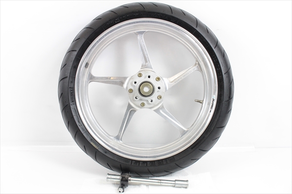 GPZ1100-2[03社外GALESPEED TypeC銀フロントホイール]｝160 GALE
