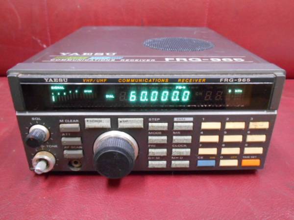 YAESU ヤエス　FRG-965 広帯域受信機　美品 YAESU ヤエス FRG-965 広帯域受信機 美品 FRG-965 YAESU ヤエス 広帯域