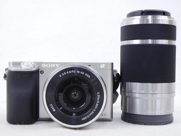 良好 SONY α6000 ILCE-6000Y W ダブルズーム キット N1754077