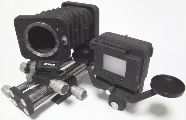 (nk4571)Nikon Bellows PB-4 + Slide Copying Adapter PS-4 難有
