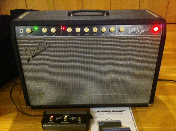 Fender super sonic 60 combo フェンダー ギターアンプ★