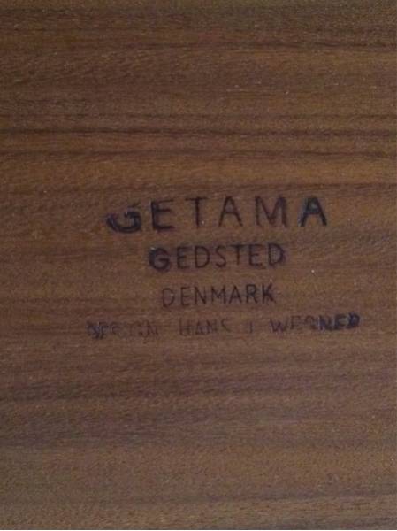Hans ゲタマ ウェグナー サイドテーブル getama 北欧ビンテージ GETAMA