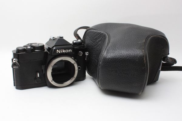 極美品★人気機種 ニコン Nikon FE ブラックボディ 完動♪@297