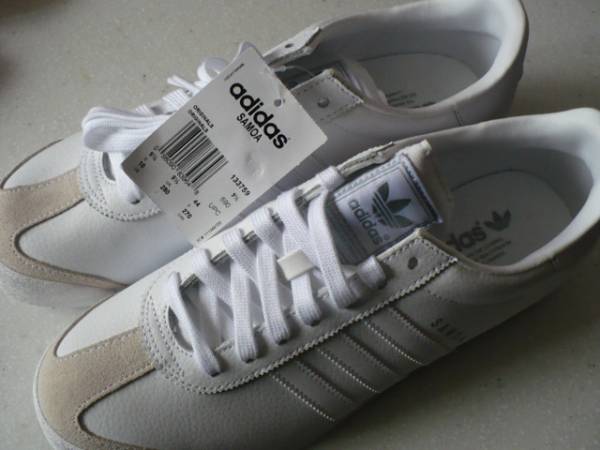 【新品・タグ付】アディダス Samoa サモア US10/28cm ホワイト