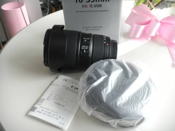 EF16-35mm F4L IS USM 新品同様 プロテクトフィルター付 キヤノン