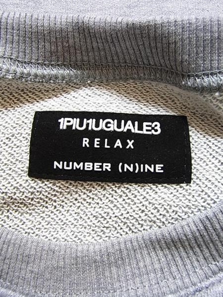 新品 定価14040円 1PIU1UGUALE3 RELAX × NUMBER (N)INE Sweat