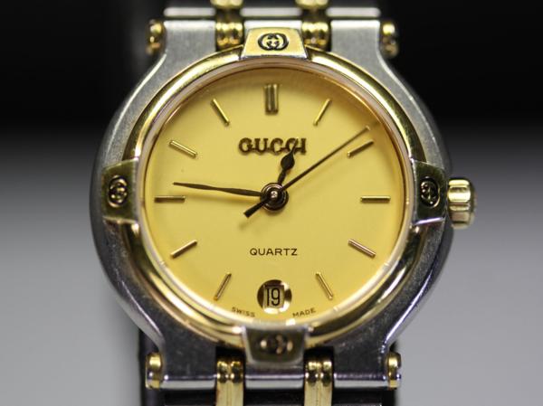 GUCCI グッチ9000Lクオーツ/レディース/ジャンク/部品取り等に