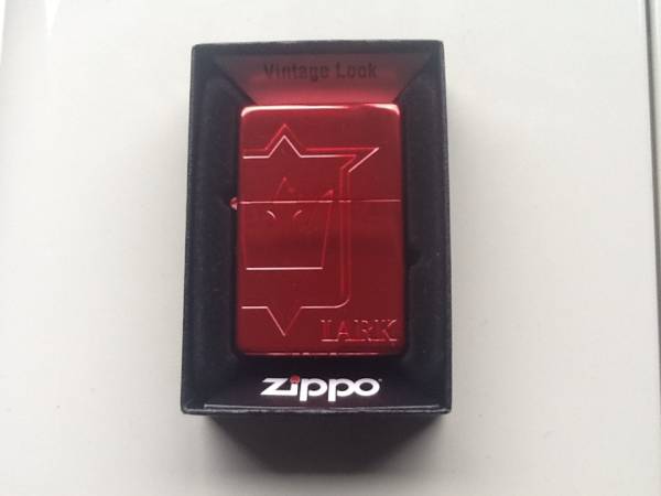 非売品 新品 LARK オリジナル ZIPPO ライター(赤)