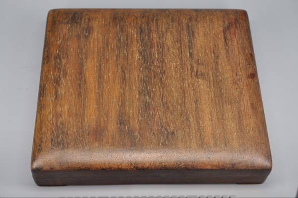 書道具、硯、端渓硯、極上品。20x23x2.2cm　総重3873g　