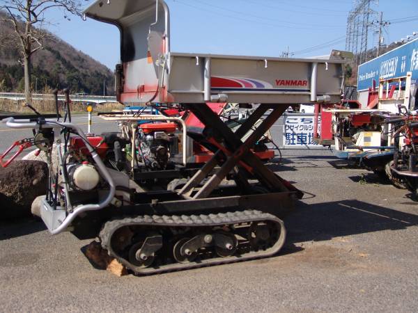 リフトアップ　油圧ダンプ　クローラＭＣＧ1200ヤンマー高所作業