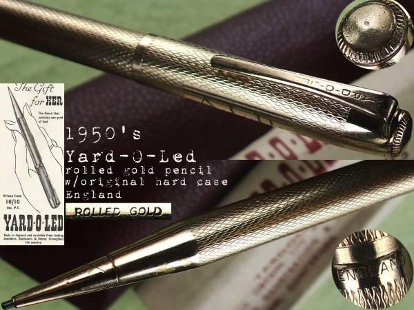 Yard-O-Led ◇レア美品◇1950年代製 Yahoo!オークション 6角ゴールド