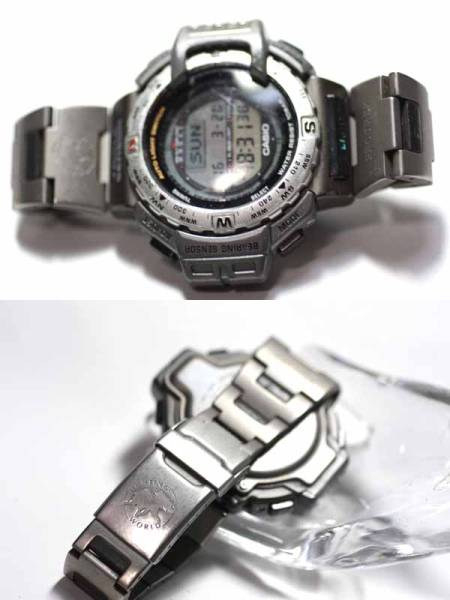 カシオプロトレック】PRT－420ハンティングワールドモデル CASIO