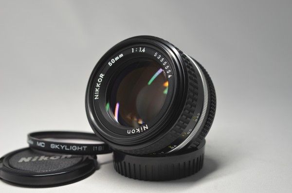 ☆極上美品☆Nikon Nikkor Ai-s 50mm F/1.4人気単焦点ニコン1177