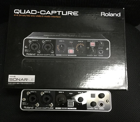 [美品]Roland ローランド QUAD CAPTURE UA-55[売切り]