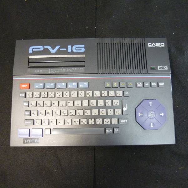 CASIO/カシオ・MSX・PV-16/レトロパソコン/通電確認のみ 【公式通販】