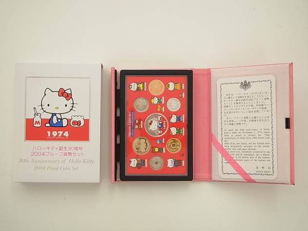 ★ハローキティ誕生30周年　プルーフ貨幣セット　①