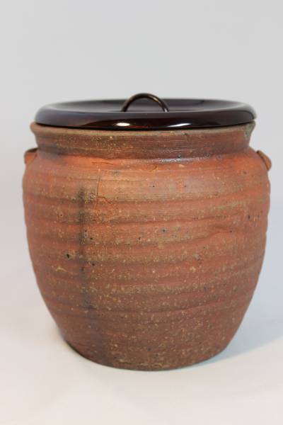 古備前ひだすき小水指