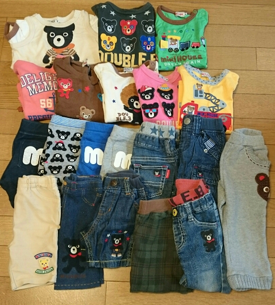 ミキハウス・ダブルビー 80サイズまとめ売り