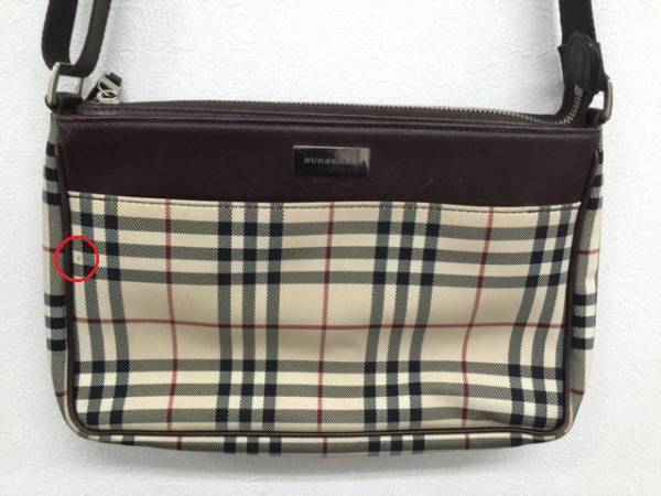 ☆Burberry バーバリー ショルダーバッグ チェック柄☆ 美品 ☆Burberry バーバリー ショルダーバッグ チェック柄☆ 美品