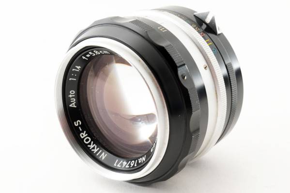 ★ジャンク★ Nikon ニコン nikkor S Auto 58mm 5.8cm 1.4