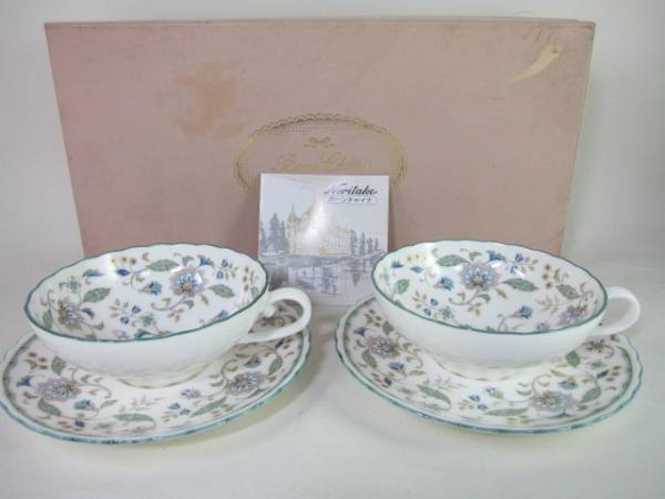 ノリタケ　カリフパレス　ティーペア