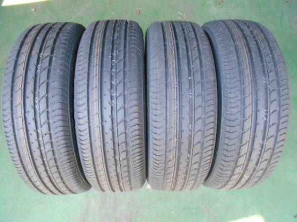 新車外し　ヨコハマ　225/65R17　ライン有　2015年　4本セット
