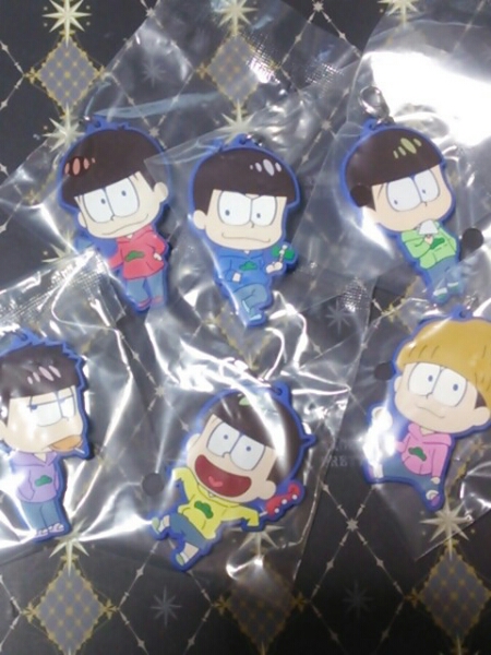 一番くじ おそ松さん 僕らと一緒にでかけよう H賞 ラバスト 6種