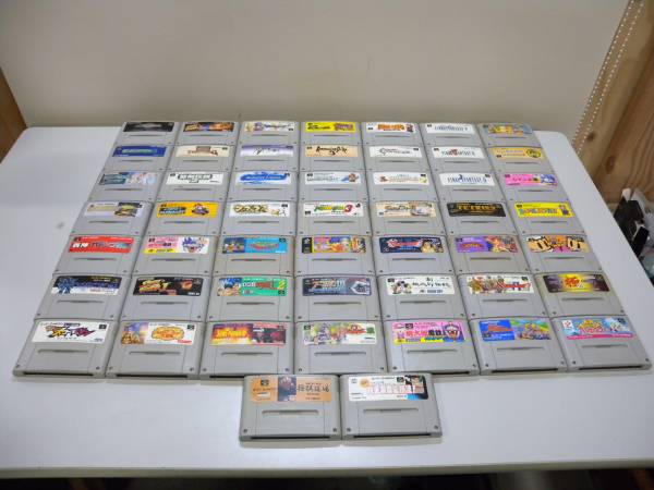良品　スーパーファミコン５１本
