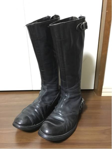 ⑥lewis leathers ルイスレザー ビンテージ レザーブーツuk7 25?