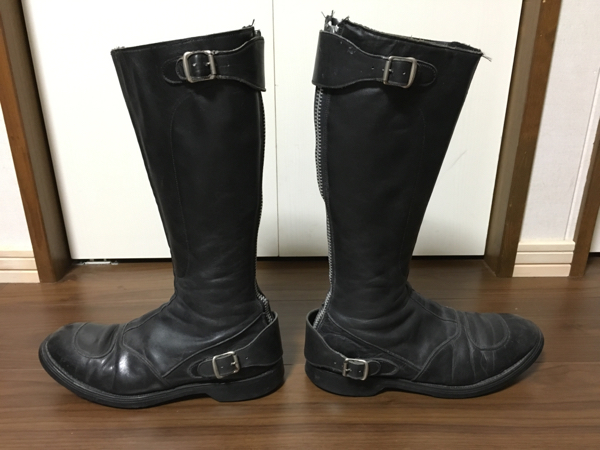⑥lewis leathers ルイスレザー ビンテージ レザーブーツuk7 25?