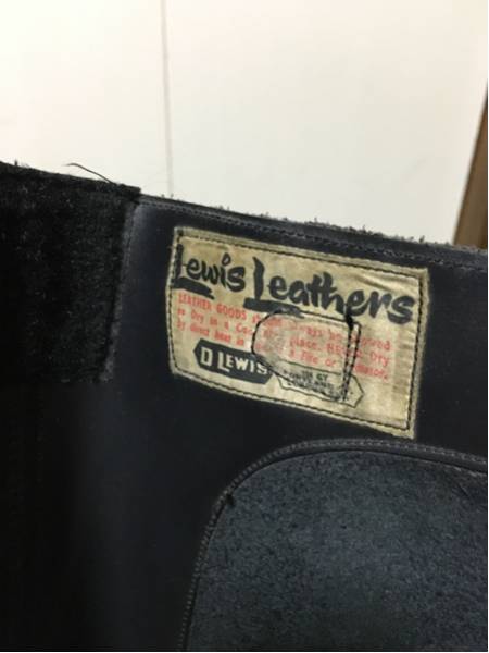 ⑥lewis leathers ルイスレザー ビンテージ レザーブーツuk7 25?