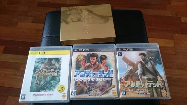 PS3　アンチャーテッド　シリーズ３本セット
