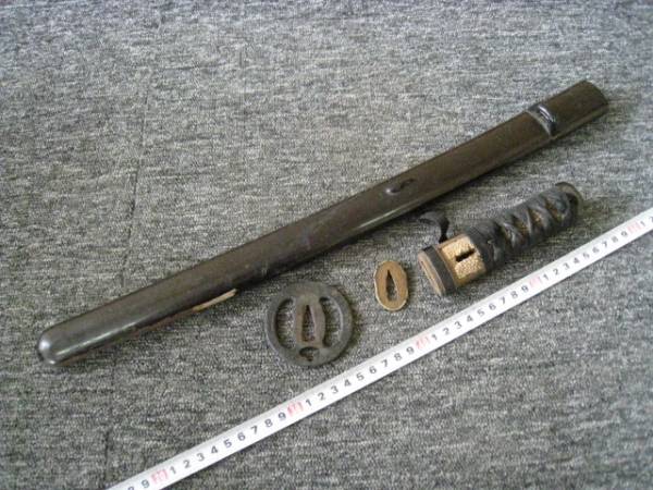 公式】のネット通販 □21 刀装具 拵え / 脇差 鍔 鞘 柄 目貫 縁頭 日本