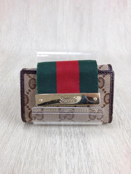 GUCCI◆キーケース/BEG