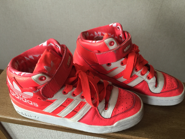 adidas adidas アディダススニーカー ショッキングピンク 25.5cm