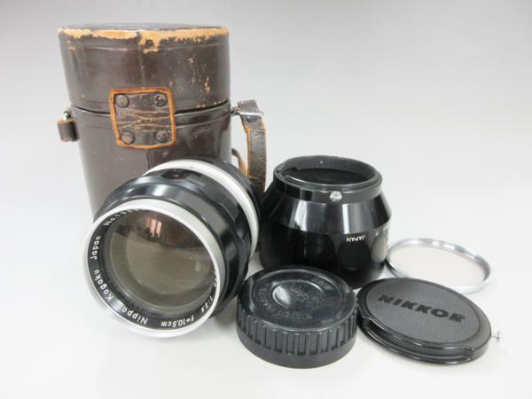 Nikon ニコン レンズ NIKKOR-P f=10.5cm 1:2.5 中古30横111_1