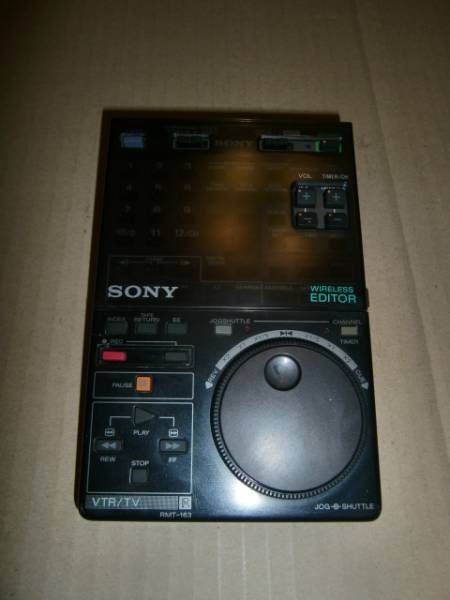 □SONY EDベータ EDV-9000用リモコン RMT-163 美品□ 御覧頂き
