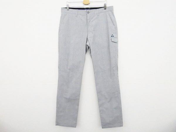 【美品】lecoq golf ルコックゴルフ チェックパンツ 92 al1603b