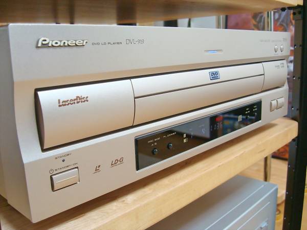 Pioneer パイオニア DVD/LDコンパチブルプレーヤー DVL-919 リモコン付