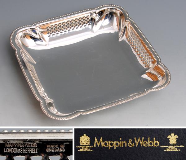 マッピン&ウェッブ トレイ Mappin&Webb シルバートレー 