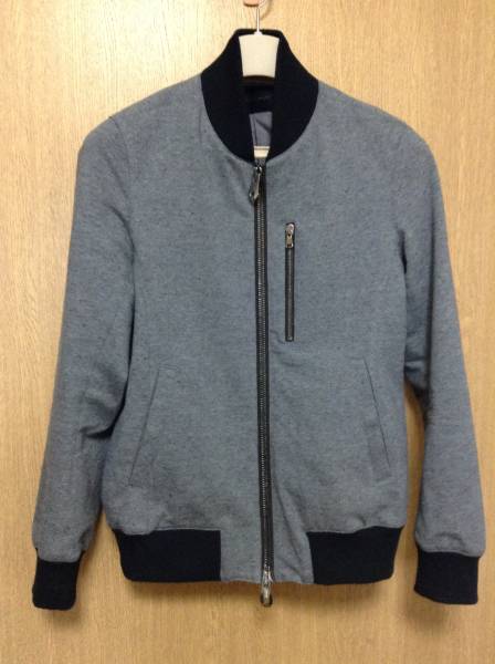 正規品　15ss ジュンハシモト　ＭＡ-1　グレー色