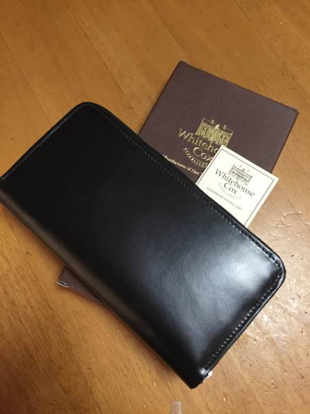 新品　ホワイトハウスコックス ロング ジップ ウォレット