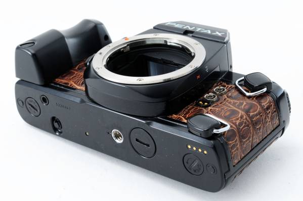 ★超希少★PENTAX ペンタックス LX ブラック トカゲ革★小難有