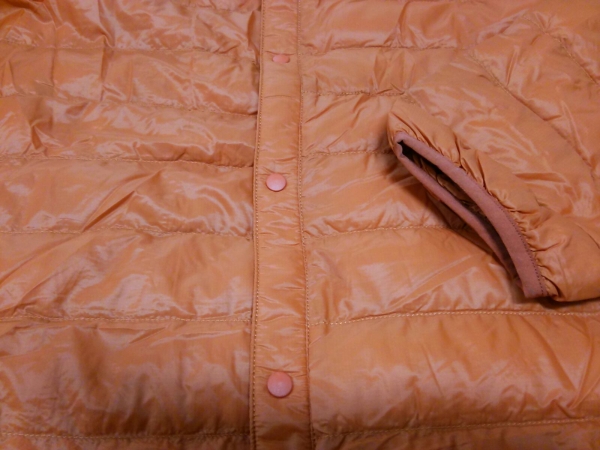モンベル ダウンジャケット L レディース オレンジ 冬物