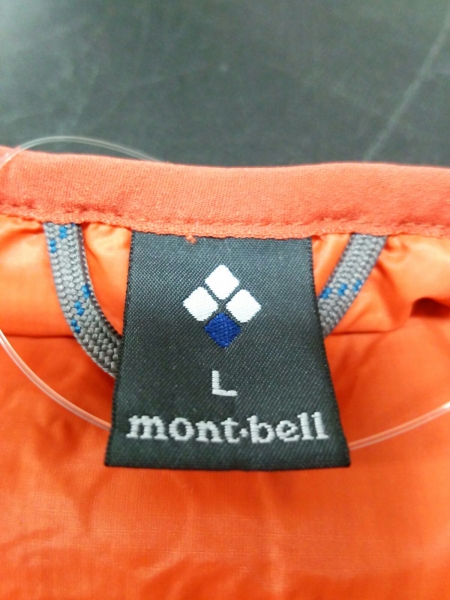 モンベル ダウンジャケット L レディース オレンジ 冬物